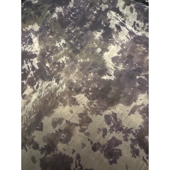 Sheer Gray Beaded Tunic Size M India Boho Rhinestone Resortwear Festival Top - Picture 14 of 15